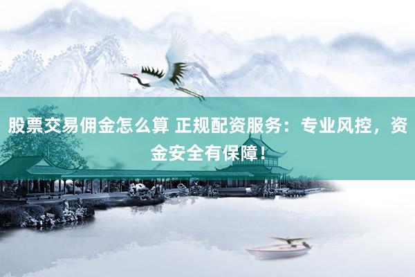 股票交易佣金怎么算 正规配资服务：专业风控，资金安全有保障！