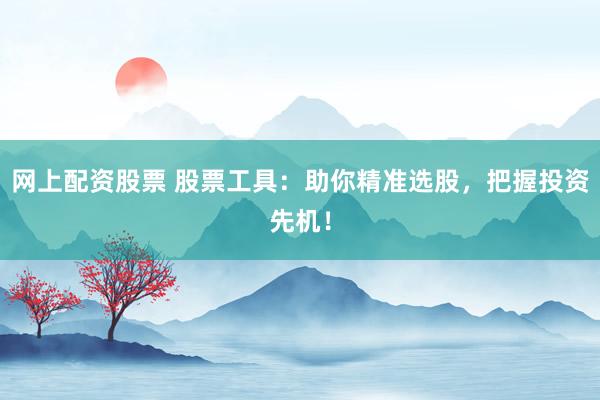 网上配资股票 股票工具：助你精准选股，把握投资先机！
